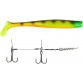 Виброхвосты Lucky John 3D KUBIRA SWIM SHAD 9" с оснасткой Stinger L